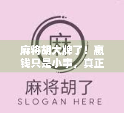 麻将胡大牌了！赢钱只是小事，真正让人上头的是这种心理战！