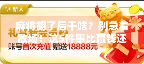 麻将胡了后干啥？别急着散场！这5件事比赢钱还重要！