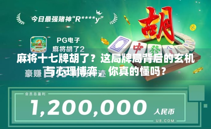 麻将十七牌胡了?这局牌局背后的玄机与心理博弈,你真的懂吗?