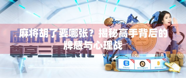 麻将胡了要哪张?揭秘高手背后的牌感与心理战 麻将胡了要哪张?揭秘高手背后的牌感与心理战