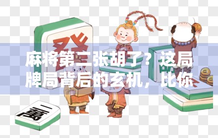 麻将第二张胡了?这局牌局背后的玄机,比你想象的更精彩! 麻将第二张胡了?这局牌局背后的玄机,比你想象的更精彩!